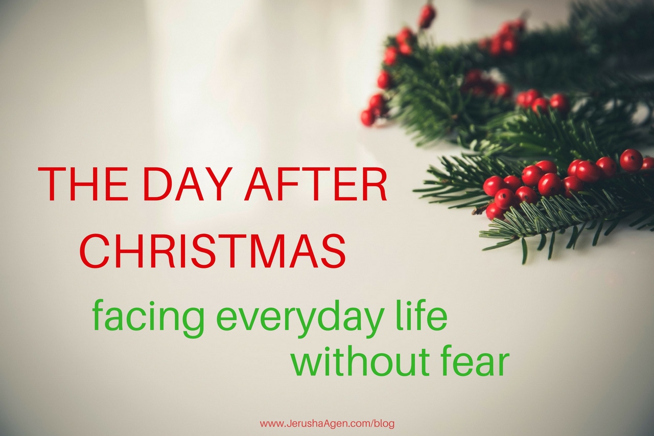 The Day after Christmas: Facing Everyday Life without Fear - Jerusha Agen